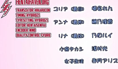 Hentai step siblings with huge boobs in a POV threesome