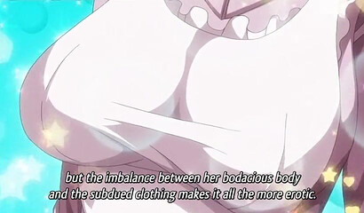 Hentai step siblings with huge boobs in a POV threesome