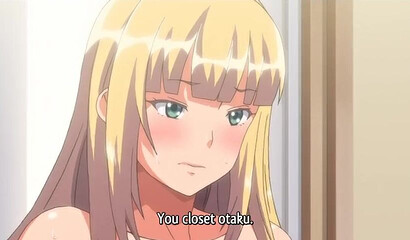 Hentai step siblings with huge boobs in a POV threesome