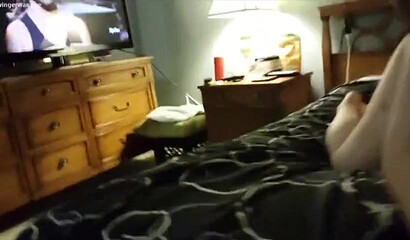 Busty amateur brunette wife cheating on hubby with black neighbor