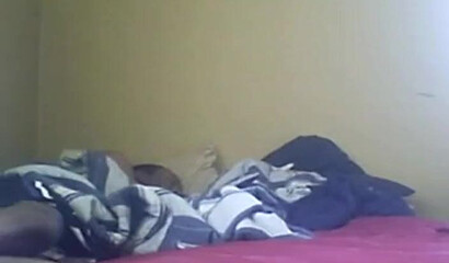 Amateur ebony mom rubbing her wet cunt over her man's face