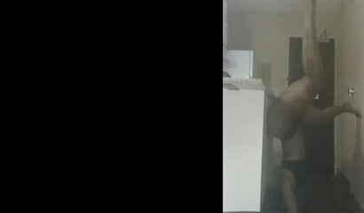 Slutty ebony with pierced boobs Sarah Banks twerking and riding bbc