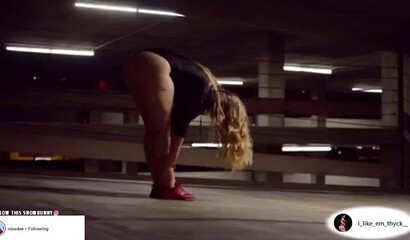 Compilation with superb huge bubble butts twerking on snapchat