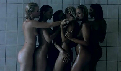 Orgy under the shower with lesbian babes Eve Angel,Sandy,Sophie Moone and Zafira
