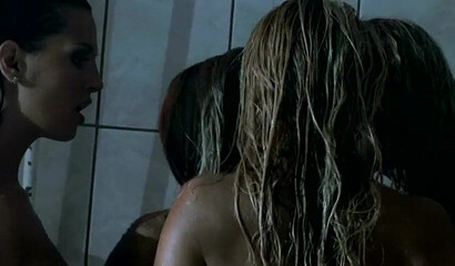 Orgy under the shower with lesbian babes Eve Angel,Sandy,Sophie Moone and Zafira