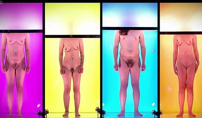 Reality show with naked people playing sex game