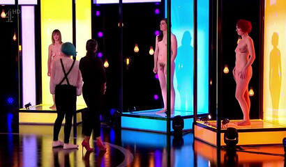Reality show with naked people playing sex game