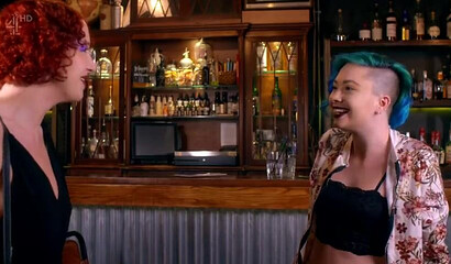 Reality show with naked people playing sex game