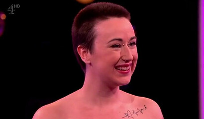 Reality show with naked people playing sex game