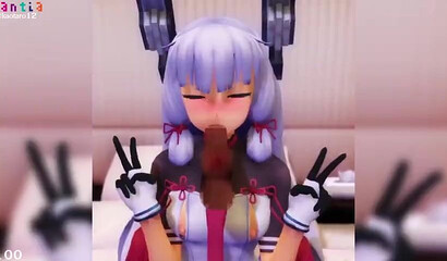 Hentai porn with big tits chicks getting fucked on massage table