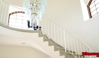 Brunette with big butt and tits Karlee Grey gets hard doggystyle banged