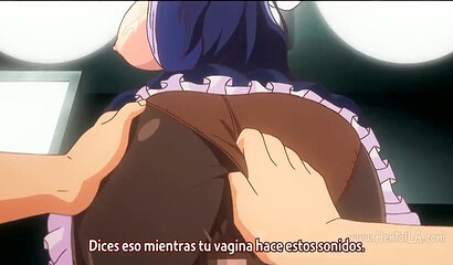 Hentai porn with horny schoolgirls with big tits and asses