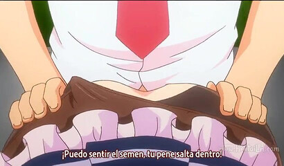 Hentai porn with horny schoolgirls with big tits and asses