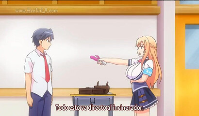 Hentai porn with horny schoolgirls with big tits and asses