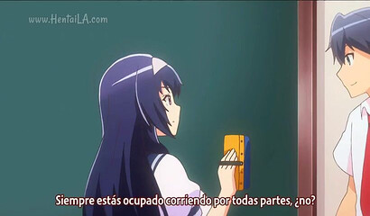 Hentai porn with horny schoolgirls with big tits and asses