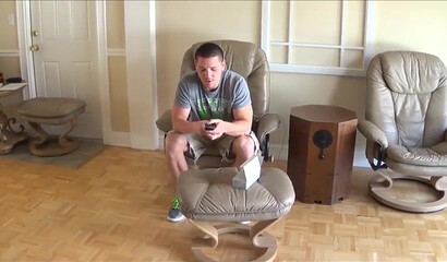 Stepsister with big tits caught masturbating and gets fucked by bro