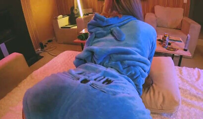 Petite teen plays video games and gets anal fucked by her BF