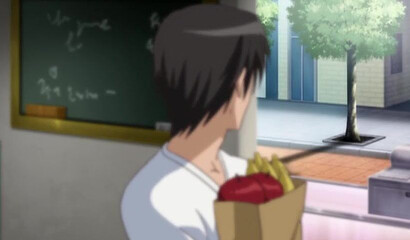 Hentai schoolgirls with big boobs seducing their classmates and get fucked