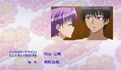 Hentai schoolgirls with big boobs seducing their classmates and get fucked