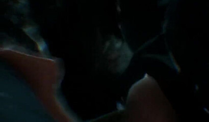 Hentai horror game parody with a monster dicks in gangbang