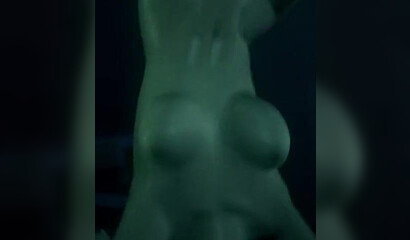 Hentai horror game parody with a monster dicks in gangbang