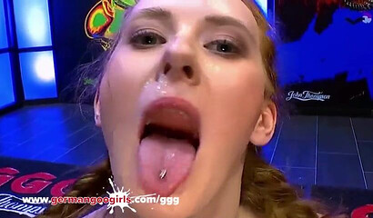 Slim slut Linda Sweet gets her anal hole stretched in gangbang
