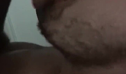 Stepmom with amazing big natural melons sucking and riding young dude