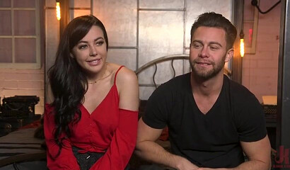 Big ass brunette hottie Whitney Wright trying bdsm anal fucking