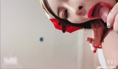 Horny Asian teen sucking dick and getting fucked in homemade porn