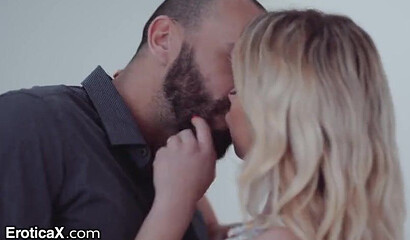 Beautiful young blonde teen gets pussy wrecked by her older boyfriend