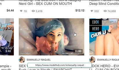 Latina with amazing big boobs and ass sucking dildo under the shower