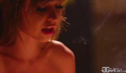 Beautiful Latina Alina Lopez seduces lesbian slut Kristen Scott