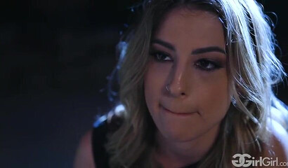 Beautiful Latina Alina Lopez seduces lesbian slut Kristen Scott