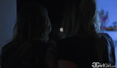 Beautiful Latina Alina Lopez seduces lesbian slut Kristen Scott