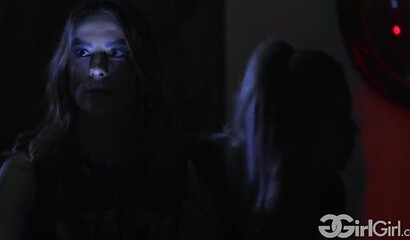 Beautiful Latina Alina Lopez seduces lesbian slut Kristen Scott