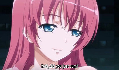 Hentai cutie with big tits gets banged in doggystyle pose and squirts