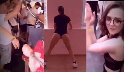 Compilation of big titted girls teasing, sucking dick and getting facial