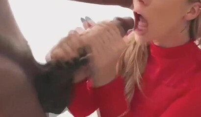 Compilation of attractive teens flashing their boobs and getting face fucked