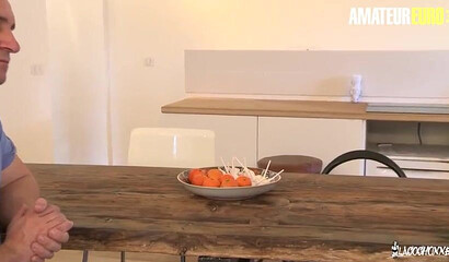 Blonde wife Fabrice Triple X enjoys two dicks in amazing DP threeway