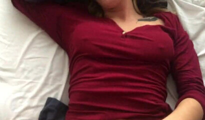 Irresistible babe with glasses and big tits taking stiff prick in POV