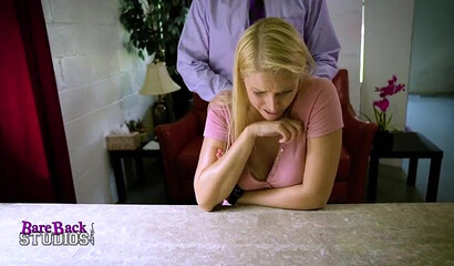 Blonde slutty MILF Cory Chase and stepdaughter Vanessa Cage share my long dong