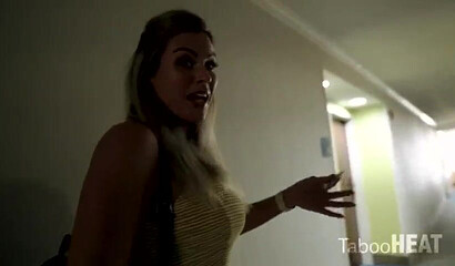 Dirty stepmom Coco Vandi shows her huge juggs and enjoys dick in POV