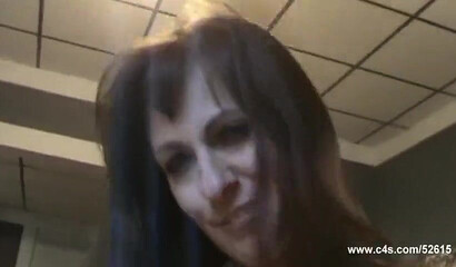 Brunette mature with huge tits wants my dick while her husband is out