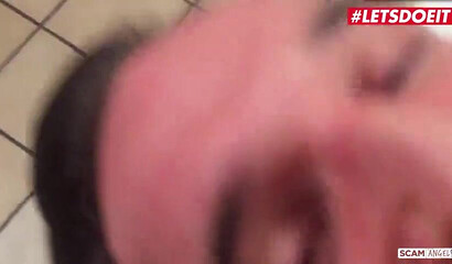 Curvy pornstars Cindy Starfall, Gina Valentina and Karlee Grey share one stiff prick