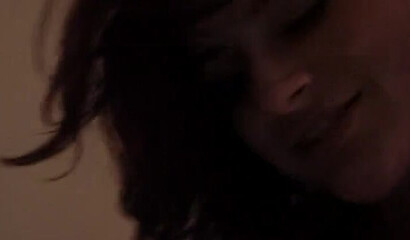 Amateur MILF with big tits sucks dick and bangs guy with strapon