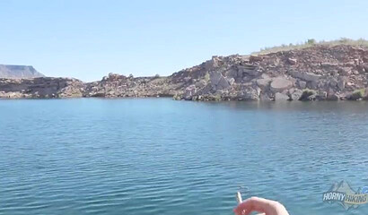 Brunette girlfriend with perfect tits and ass gets banged in POV