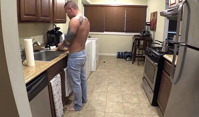 Teen Latina with big natural tits bends over for hardcore doggystyle