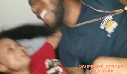 Slutty brunette girl gives her twat on first date