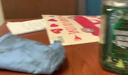 Amateur ebony with trimmed cunt spreads legs and masturbates in a solo