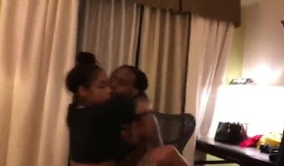 Nasty ebony hoe gives her punana for hardcore stuffing